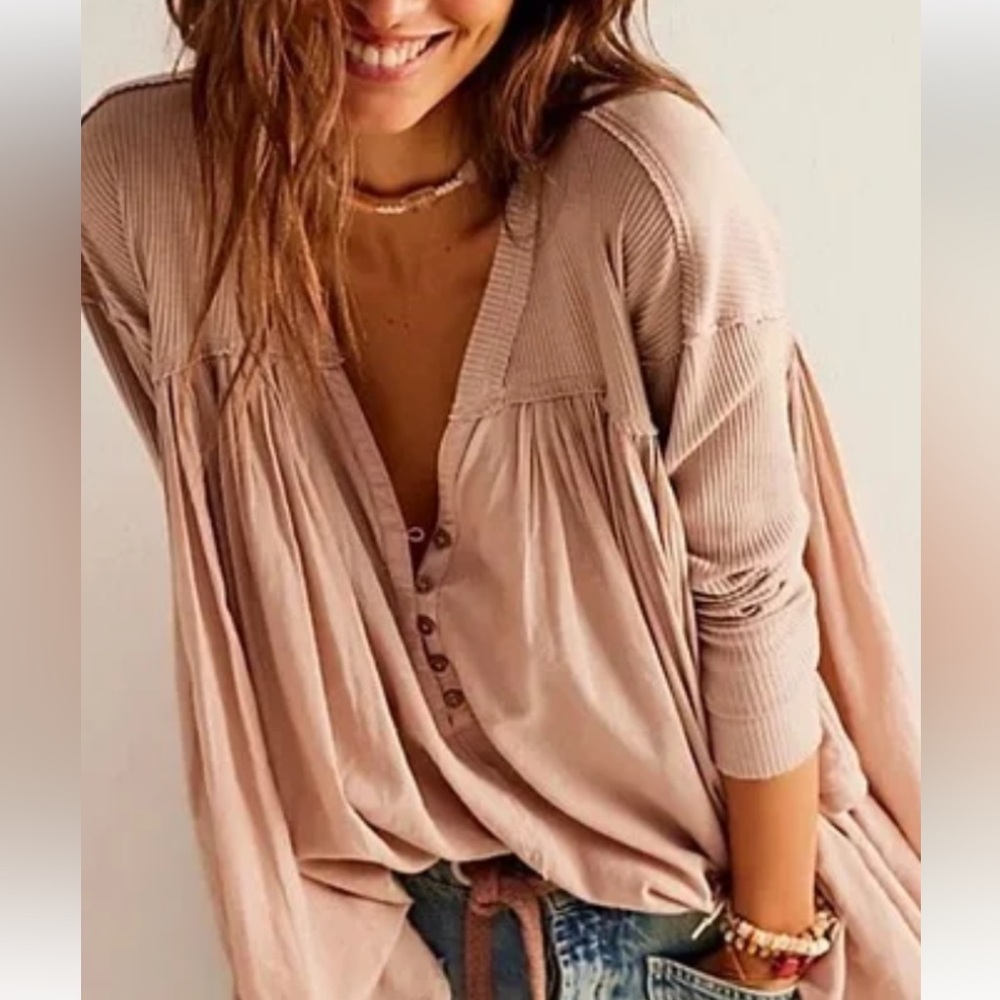 Free people lyrical flowy tunic